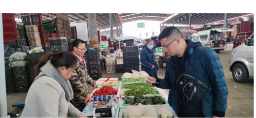 筑牢農產品安全防線 省市農業農村與市場監管部門聯合檢查批發市場合格證明查驗工作